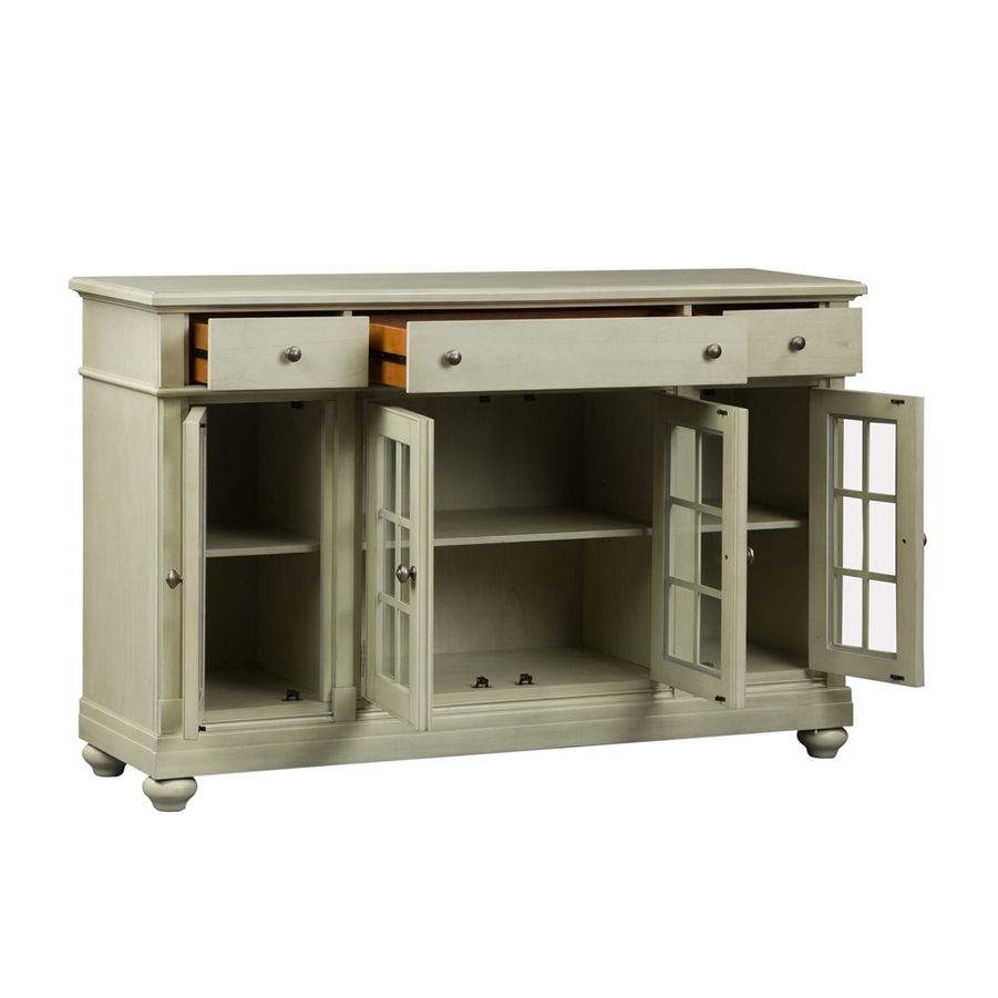 Harbor View Buffet In Dove Gray Finish By Liberty Furniture - 731-CB6642