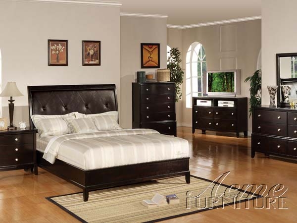 Oxford 6 Piece Bedroom Set In Espresso Finish By Acme 14300q