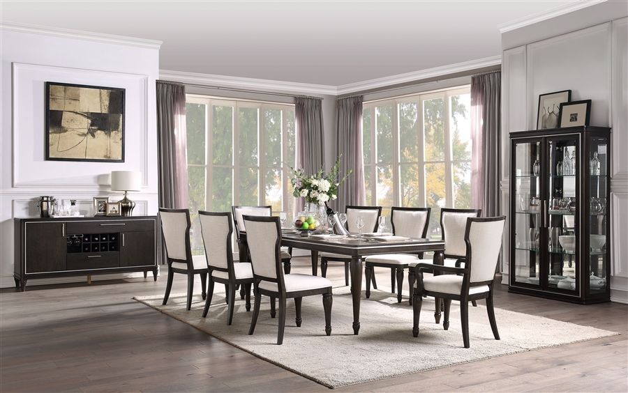 standish 7 piece dining set