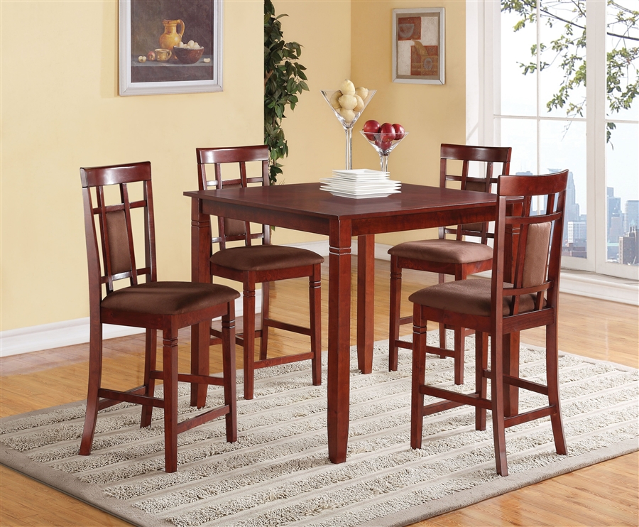 acme sonata dining table cherry