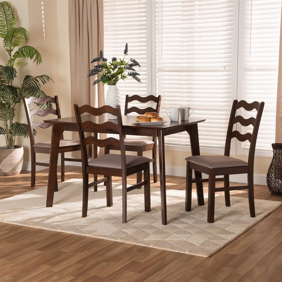 bax 5 piece dining set