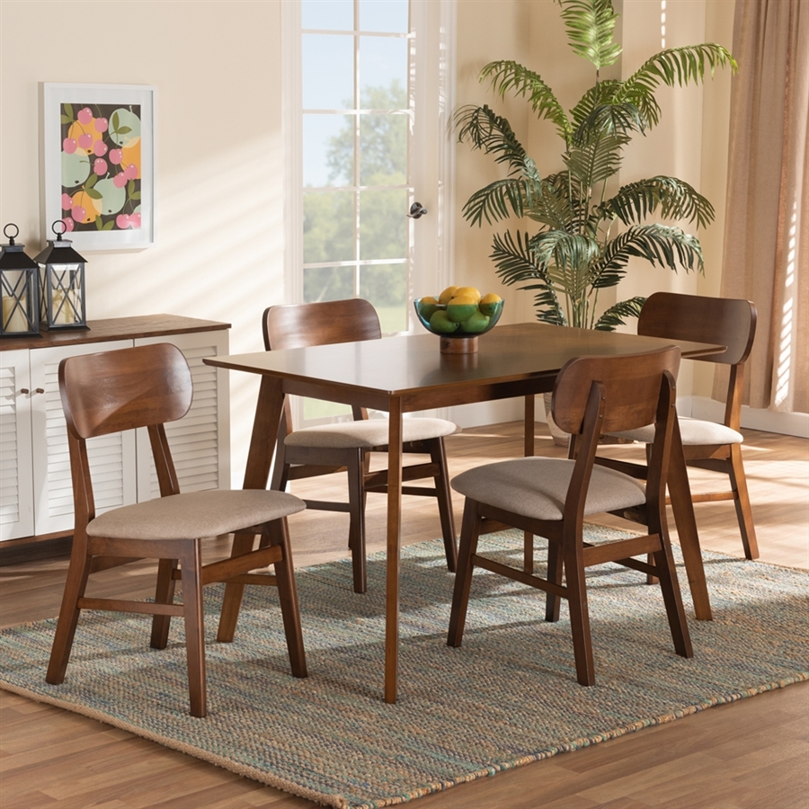 bax 5 piece dining set