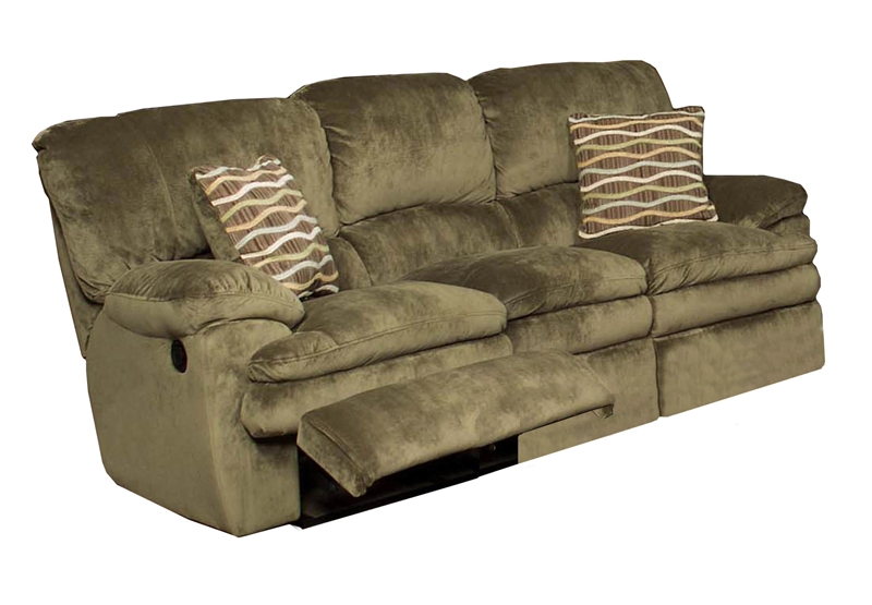 sofa with reclining seats