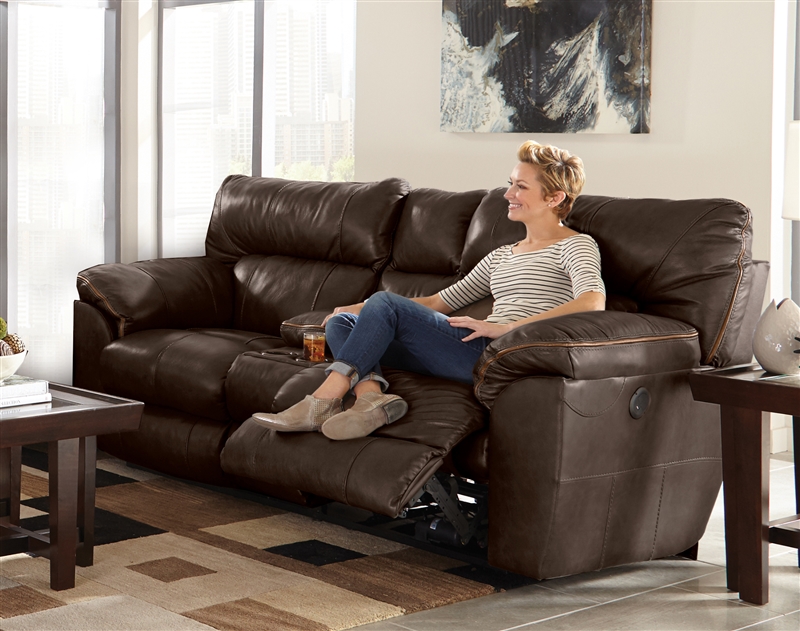 catnapper reclining console loveseat