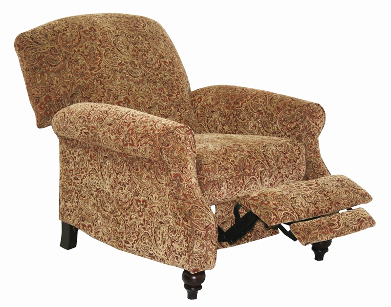 chenille recliner chair