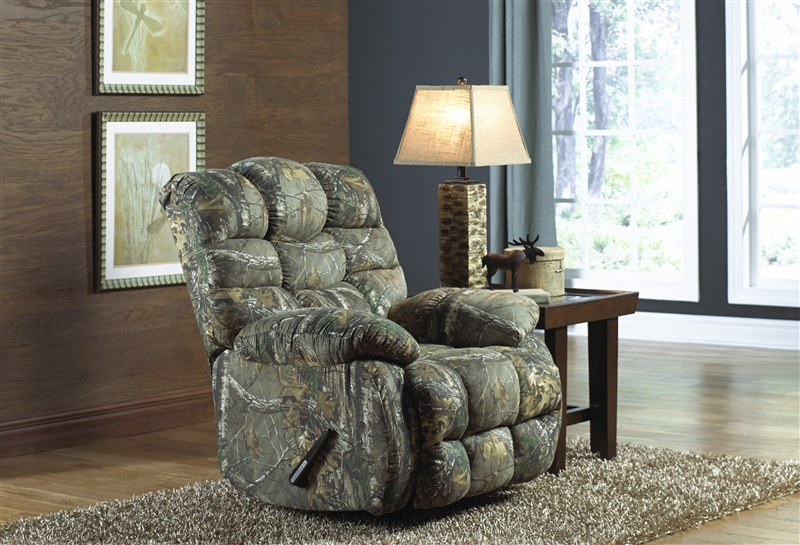 camo recliner menards