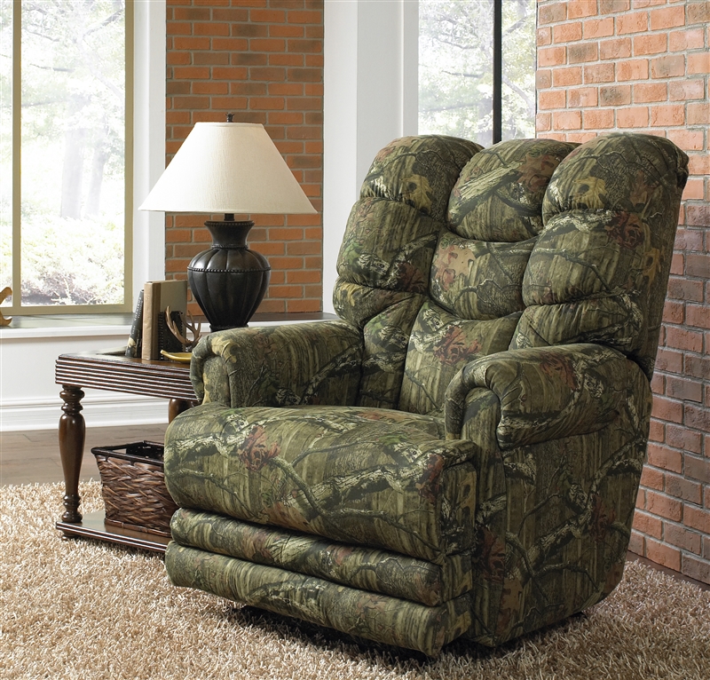 mossy oak rocker recliner