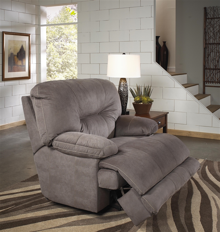 gray cuddler recliner