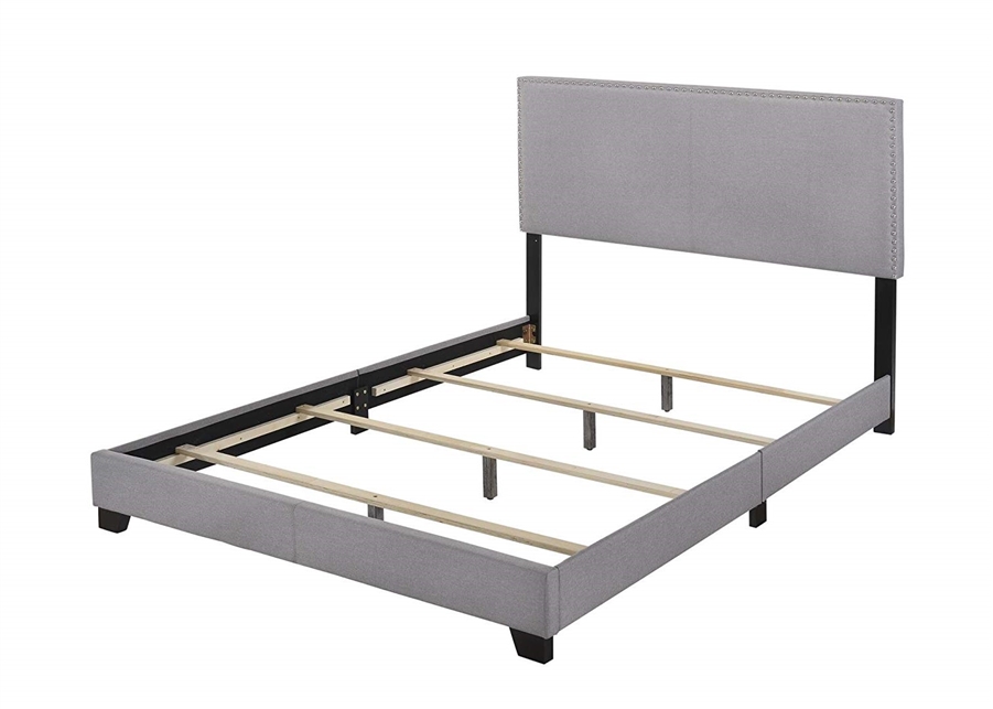 Erin Bed in Gray Finish by Crown Mark - CM-5271GY-Bed