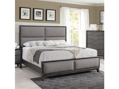 Florian Bed in Two-tone Finish by Crown Mark - CM-B6570-Bed