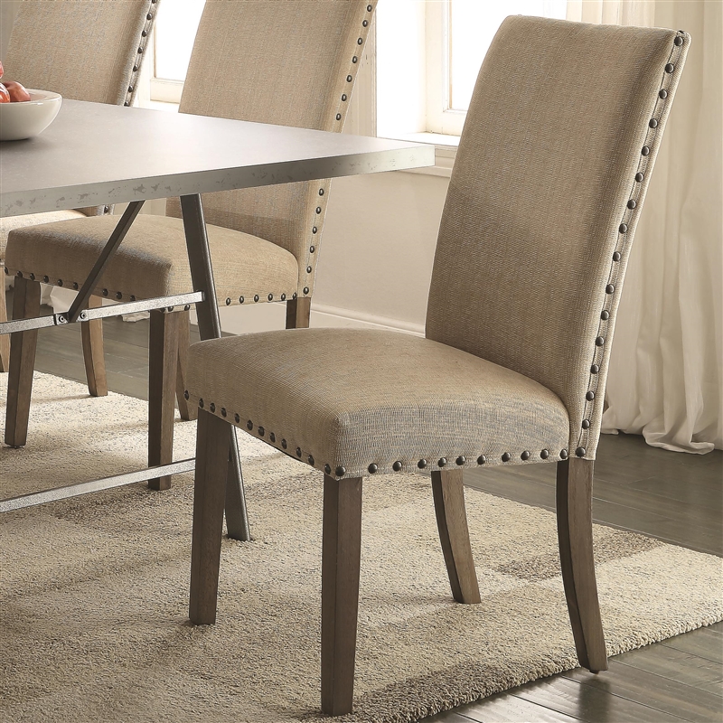 Webber 5 Piece Dining Table Set In Driftwood Finish By Coaster