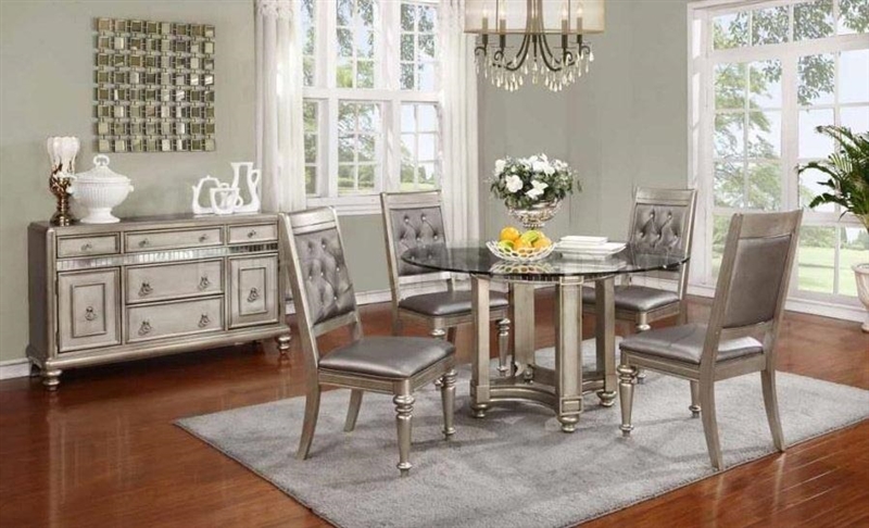 bling dining room table and chairs