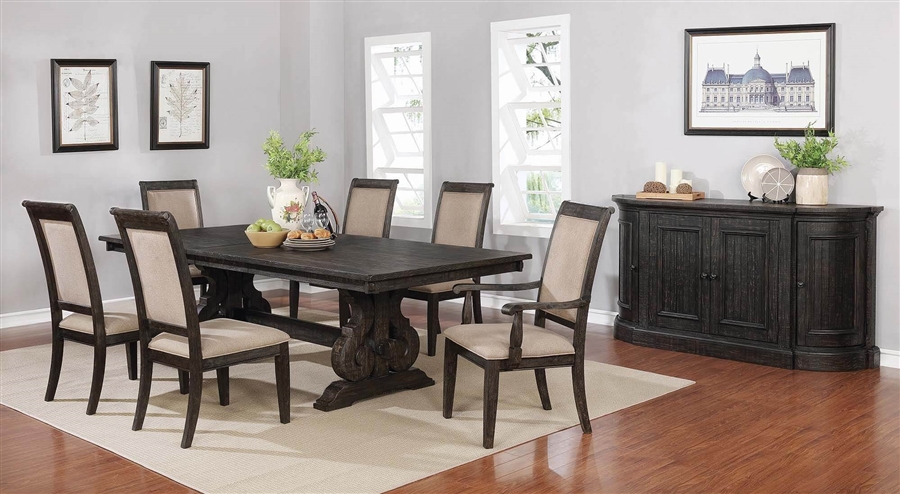 coaster 7 piece dining set