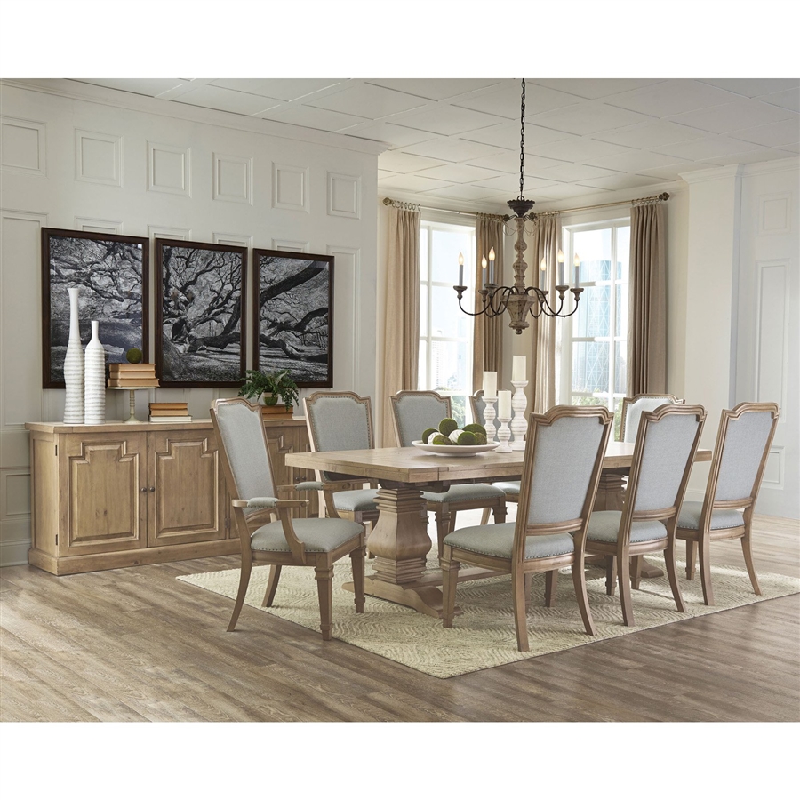 traditional 9 piece dining set