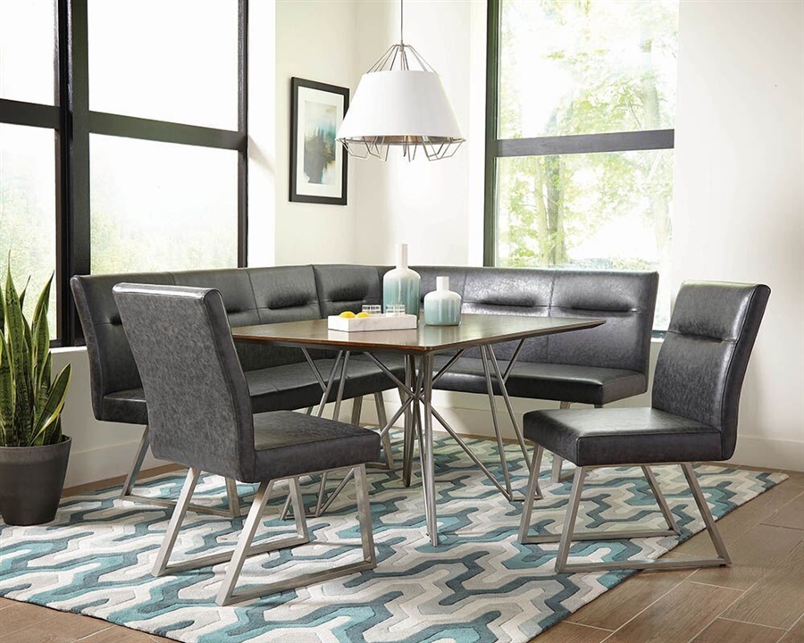 modern corner dining set