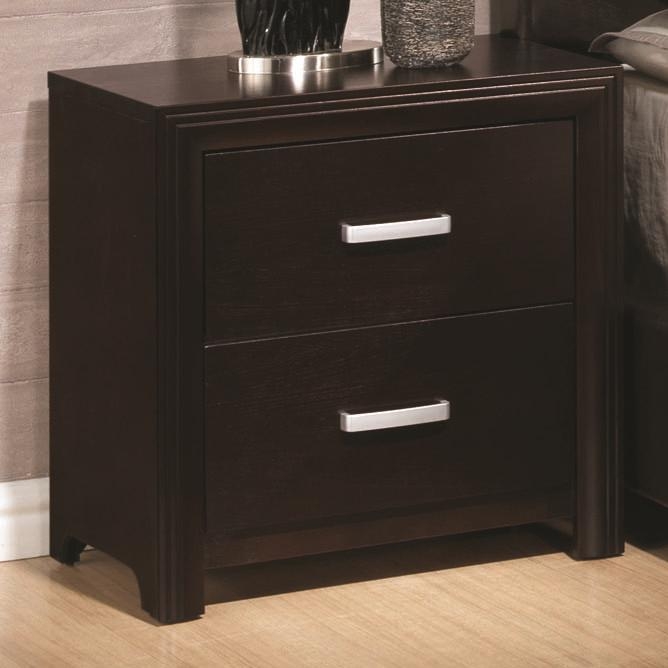 Andreas Nightstand In Cappuccino Finish By Coaster 202472