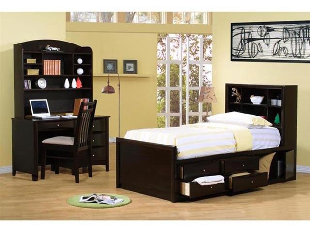 bedroom furniture with matching desk