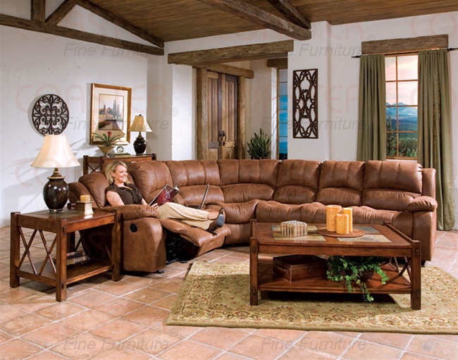 double recliner sectional