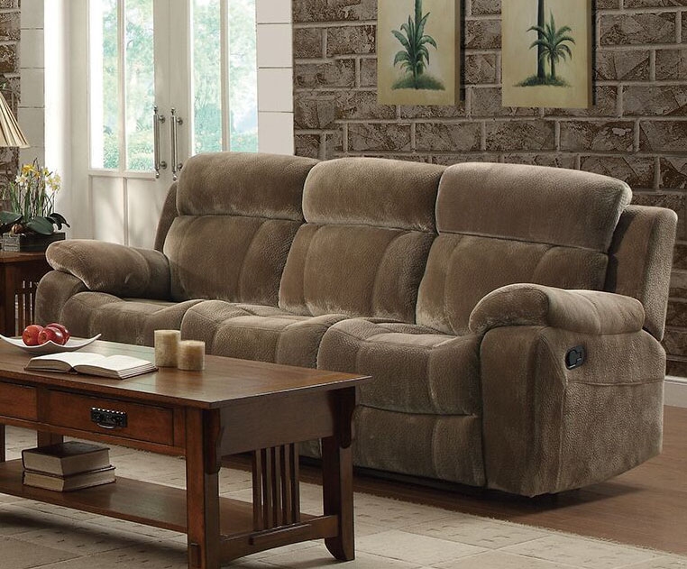 fabric recliner sofa