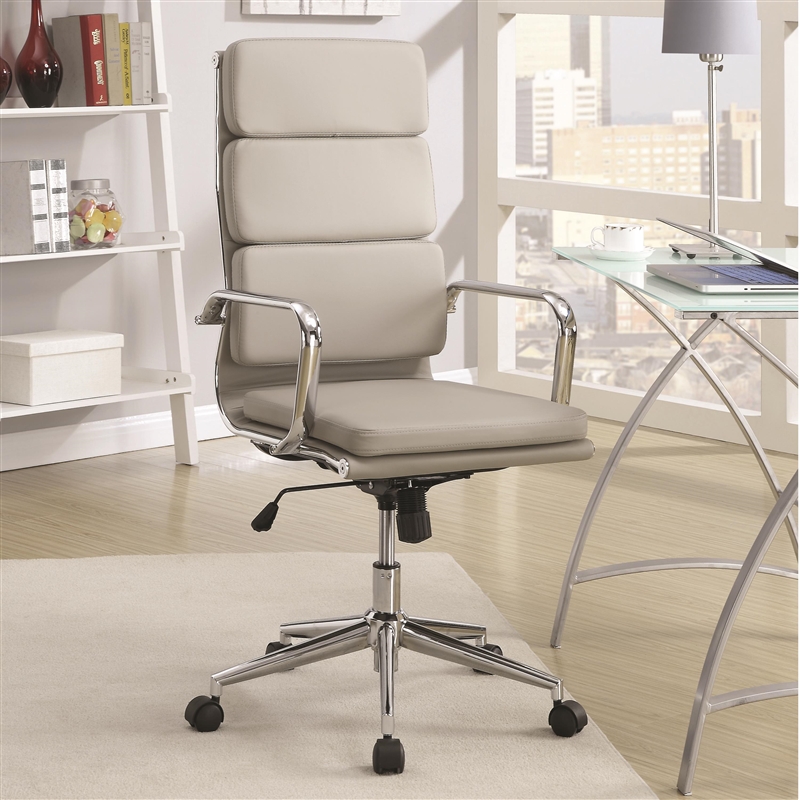 office chair taupe