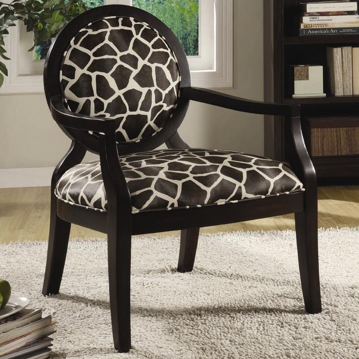 zebra accent chairs