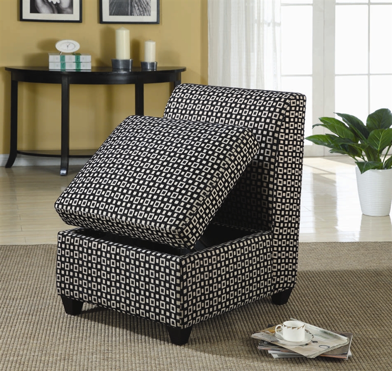 accent chair storage