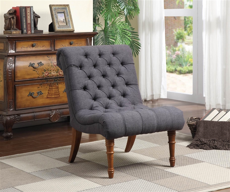 charcoal bedroom chair