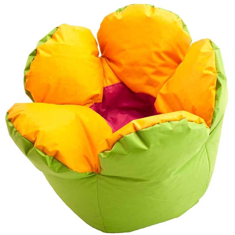 flower bean bag chair