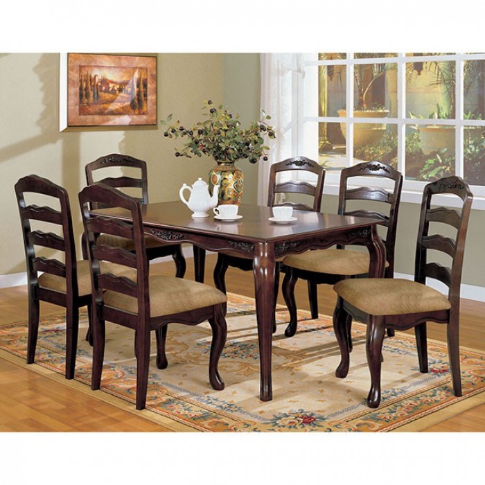 Townsville 7 Piece 78 Dining Room Set By Furniture Of America Foa Cm3109t 78