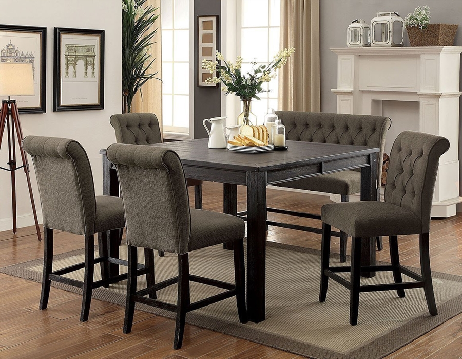 ashley dining room set with bench