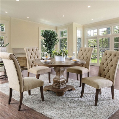 nerissa square dining table by furniture of america