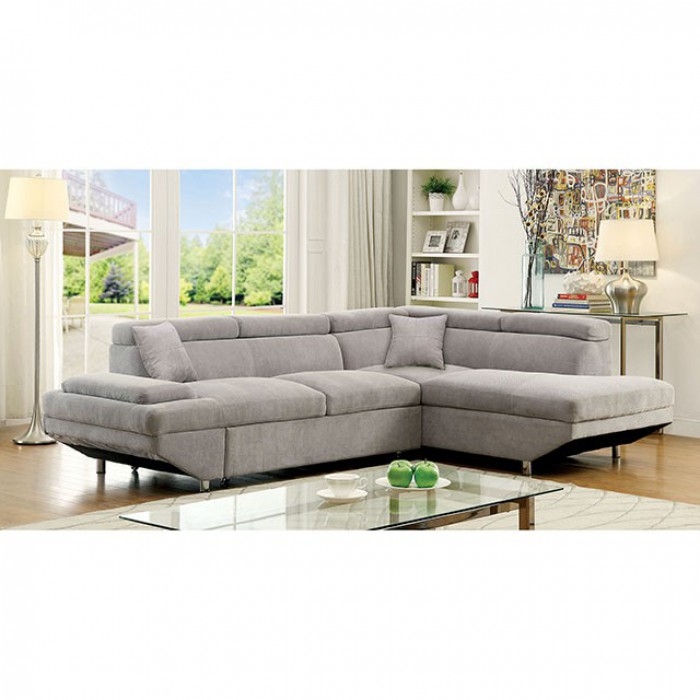 Foreman Sectional Sofa by Furniture of America - FOA-CM6124