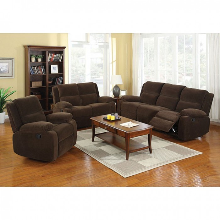 brown recliner couch set