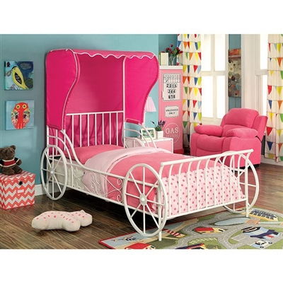 Charm Metal Twin Bed by Furniture of America FOA CM7715 B