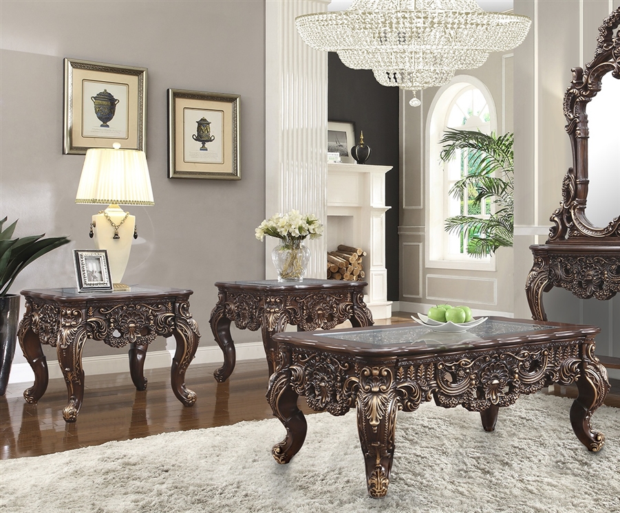 coffee table sets traditional