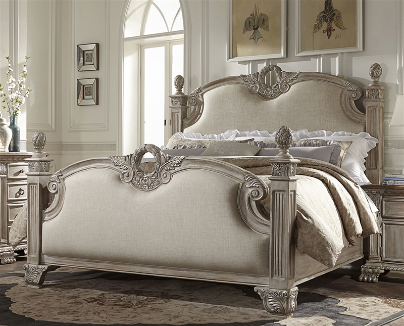 Orleans Ii 6 Piece Bedroom Set In Weathered Brown By Home Elegance Hel 2168ww 1 4