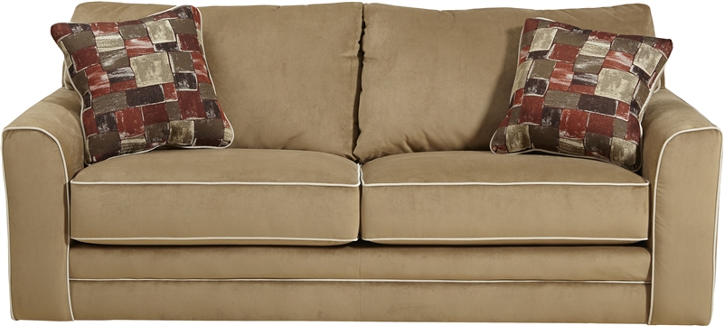 Coronado Sofa Sleeper in Brown Fabric by Jackson - 4460-04-B