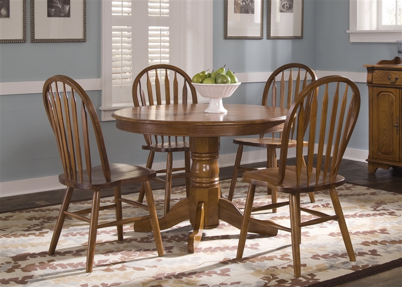 medium oak dining room chairs