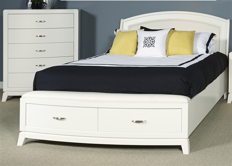 Avalon Storage Bed In White Truffle Finish By Liberty Furniture Lib 205 Br23hl