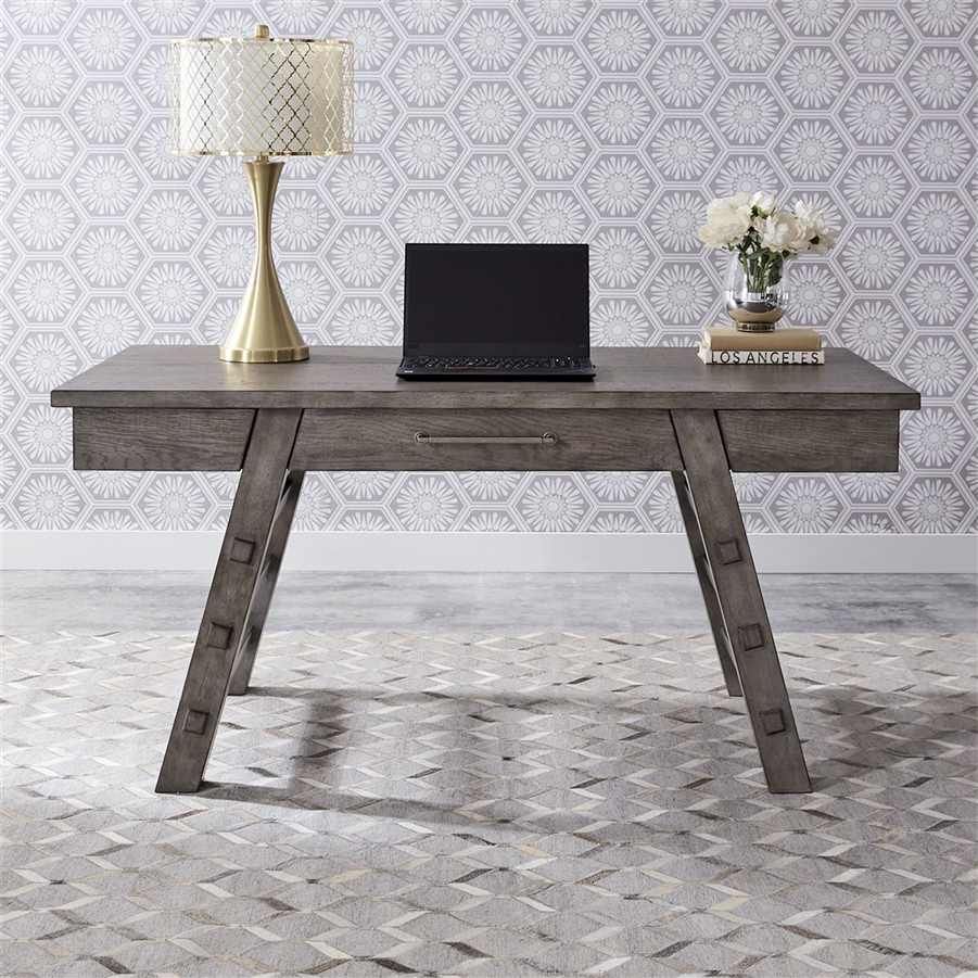 gray writing desk