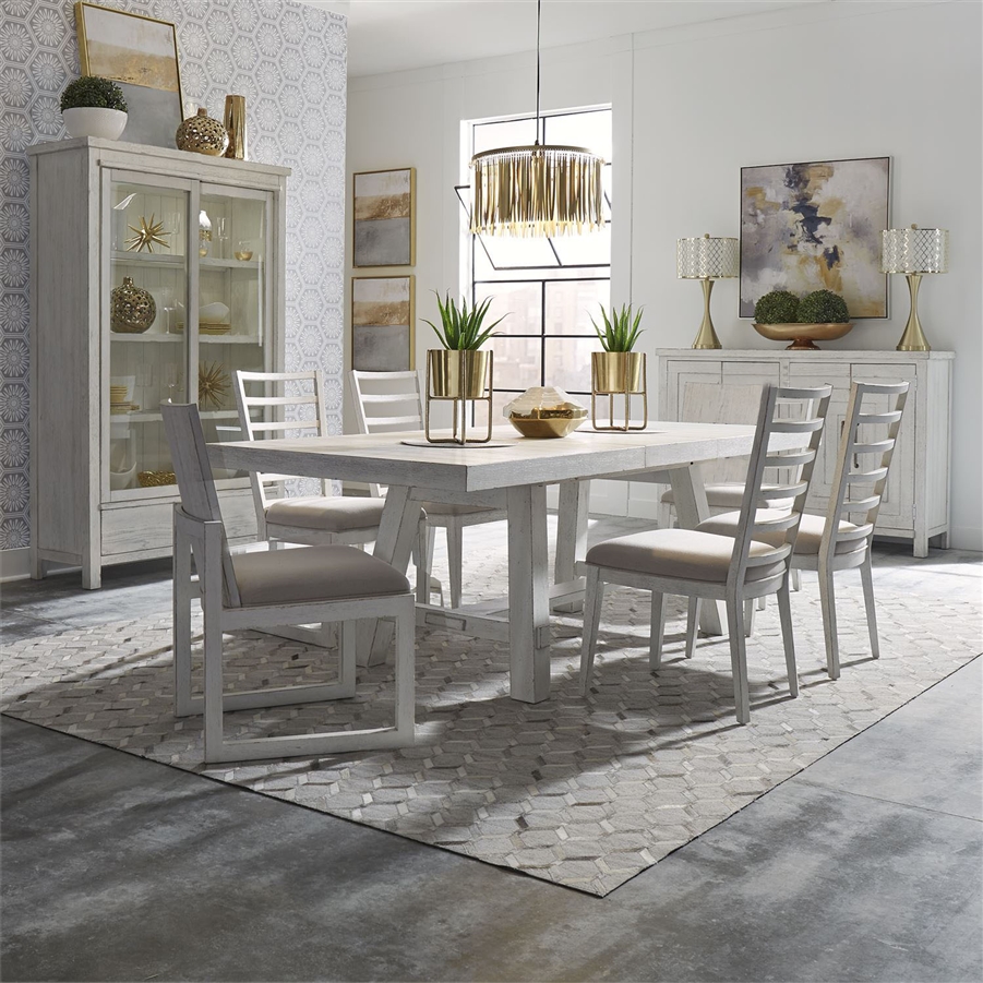 7 piece dining set farmhouse