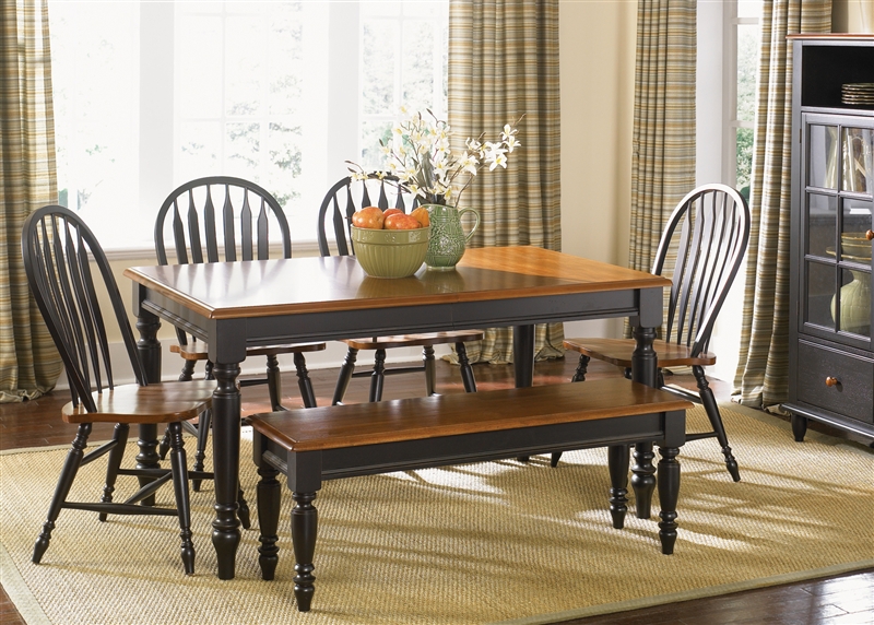 windsor collection 6 piece dining set