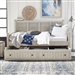 Heartland Twin Trundle Bed in Antique White Finish with Tobacco Tops by Liberty Furniture - 824-DAY-TTR