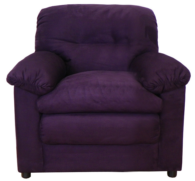 eggplant recliner