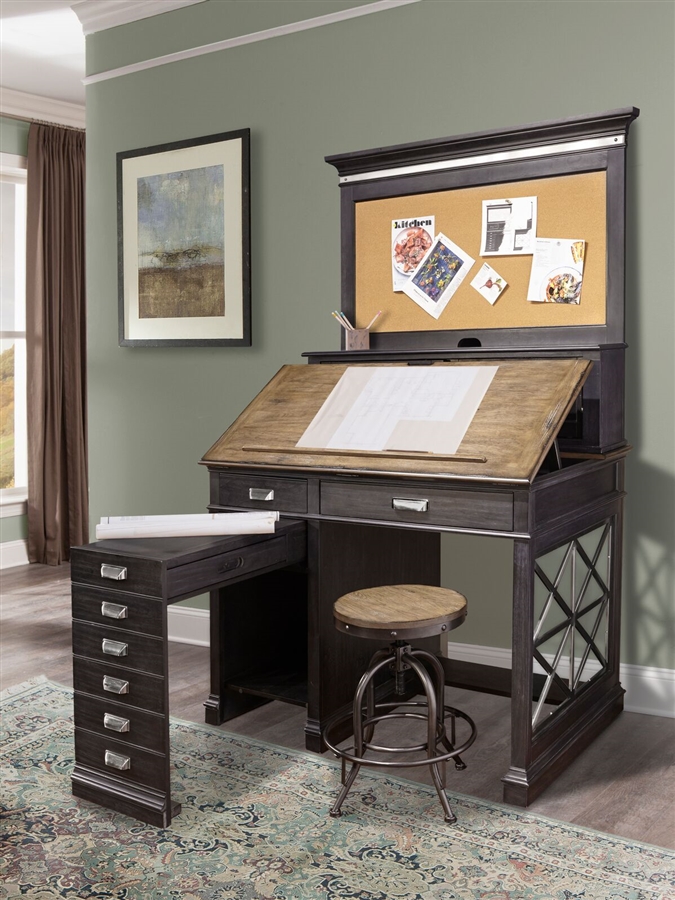 architect desk with drawers