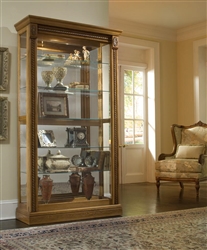 PFC Two Way Sliding Door Curio Display Cabinets by Pulaski - PUL-20484