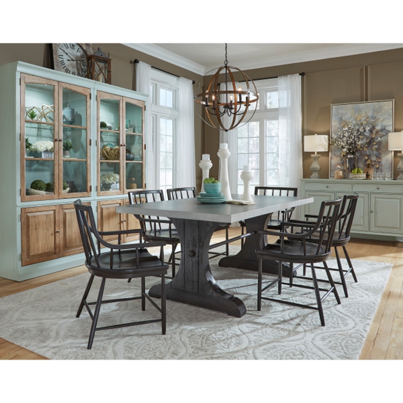 The Art Of Dining 7 Piece Dining Room Set By Pulaski Pul P119121 P119200